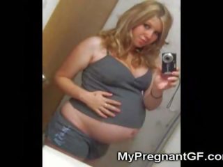 Soberbo jovem grávida grávida gfs!