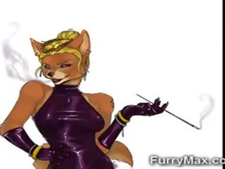 Animatie furry nymphos!