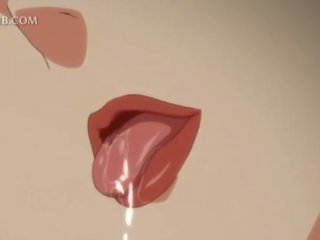 Süütu anime lassie fucks suur putz vahel tissid ja vitt huuled